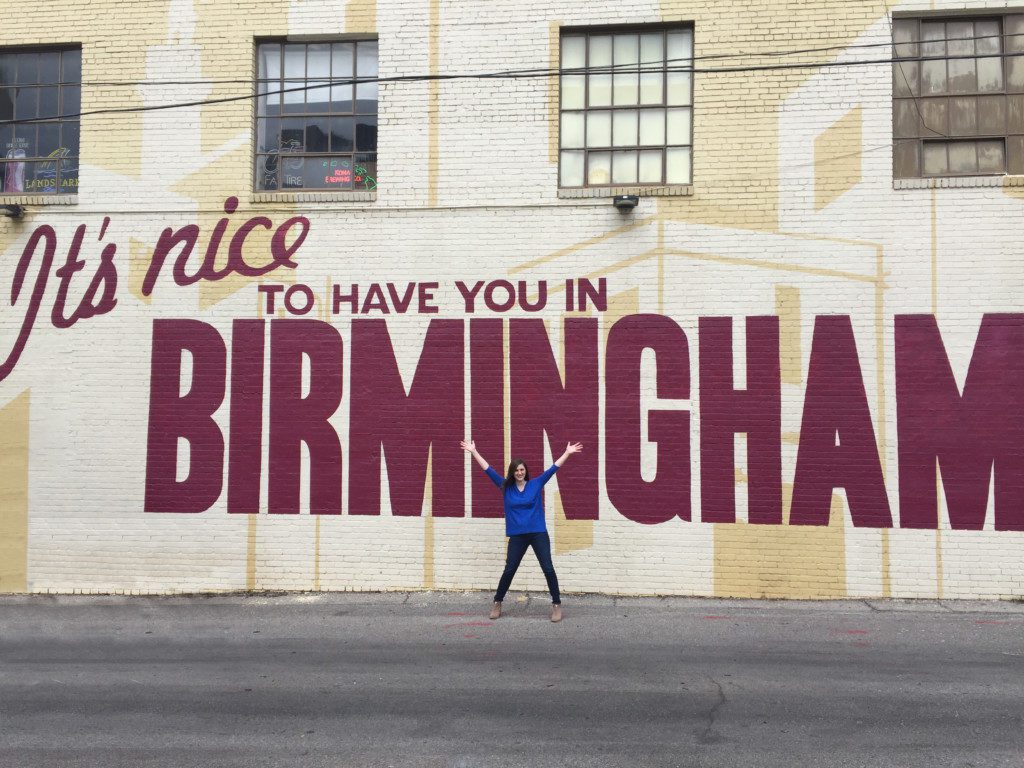 It's nice to have you in Birmingham