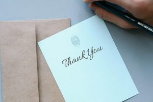 teacher appreciation week - a simple thank you note can go a long way