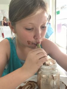 Perfect day north of Birmingham - milkshake at Candy's Sweets and Treats