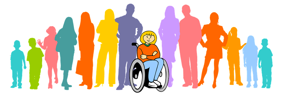 Spinal cord injury awareness month - people come in all colors, shapes, sizes, and abilities!