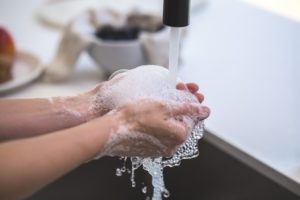 During flu season, the most important preventive measure is thorough hand washing.