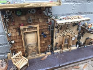 Fairy houses in Homewood - intricate details