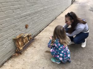 Fairy houses in Homewood - inspired to make our own!