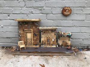 Fairy houses in Homewood - such fun surprises!
