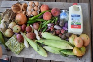 community supported agriculture - the variety in a CSA box is surprising and exciting!