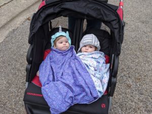 covid-19 stress relief - bundled up babies