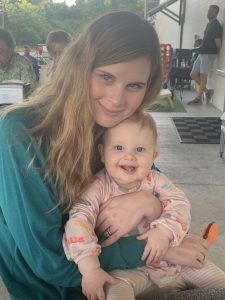 [former] mean mom with the sweetest baby