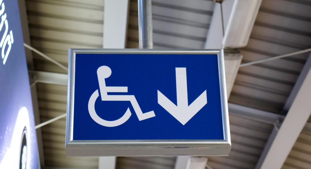 handicap accessibility sign